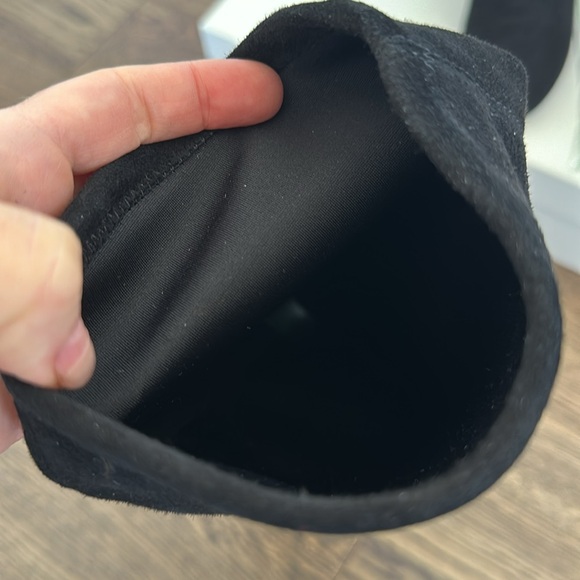 NWT La Canadienne black suede boots - Picture 4 of 5